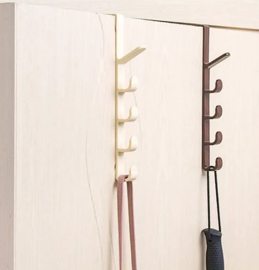 Multifunctional Door Hanger Hook Storage Organizer Coat Rack for Clothes Hat