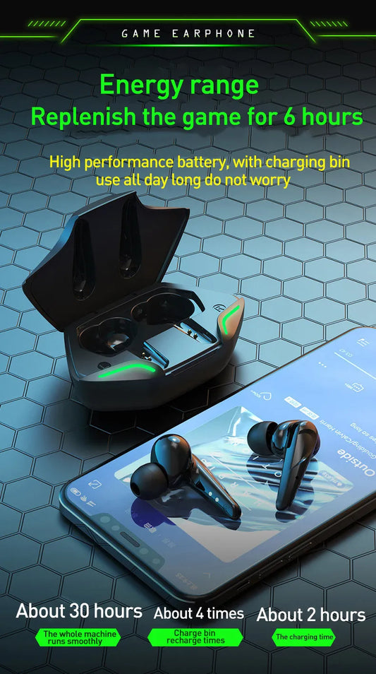 g11/X15Pro Ear buds TWS Gaming Wireless Bluetooth 5.0 Earphones Stereo Headset Sport Earbuds Microphone With Charging Box for Smartphones Xiaomi IOS
